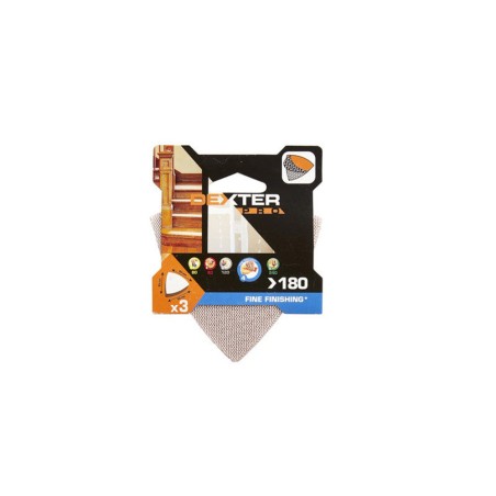 Plateau triangulaire abrasifpro 93X93 mm Grains 180