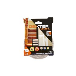 Lot de 3 disques abrasifspro 125 mm Grains 80