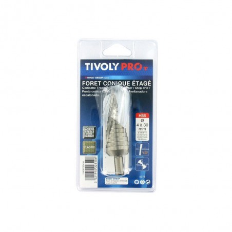 Foret àmétaldiam. 4 à20 mm L.151 mm