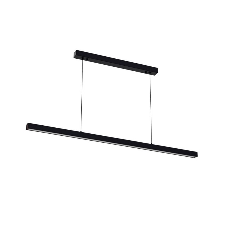 Suspension noir-satiné led avec 295W-28WL900H150