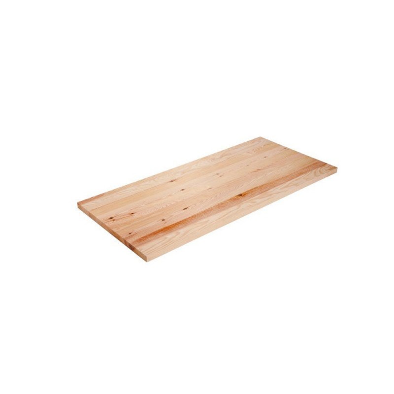 Plateau établi pin noueux L.150 X l.60 Cm X Ep.34 Mm