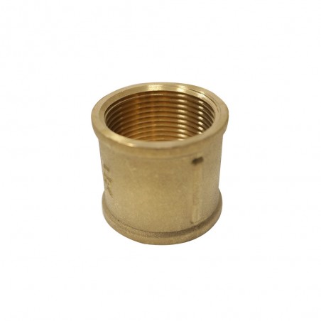 Manchon laiton taraudé 11-4 femelle-femelle egal*