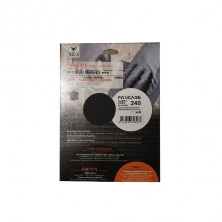 Abrasif imperméable x4 230x280 MOYEN uc10
