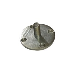 Platine D50 à visser acier galva