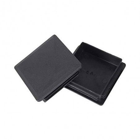 Embouts carré 80 entrant x8 noir plastique