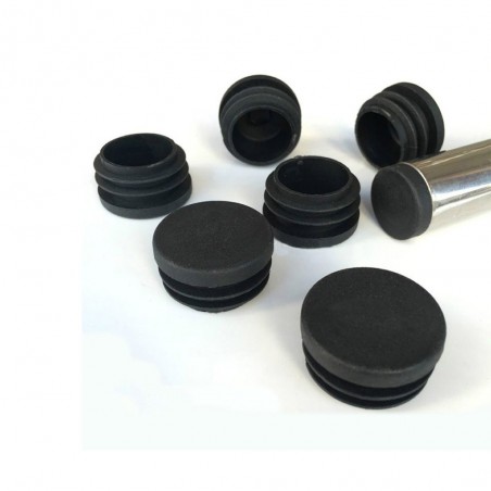 Embouts D60 entrant x12 noir plastique