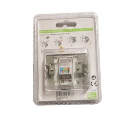 Prise RJ45 FIJI bornes auto NF à encastrer uc5