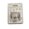 Prise RJ45 FIJI bornes auto NF à encastrer uc5