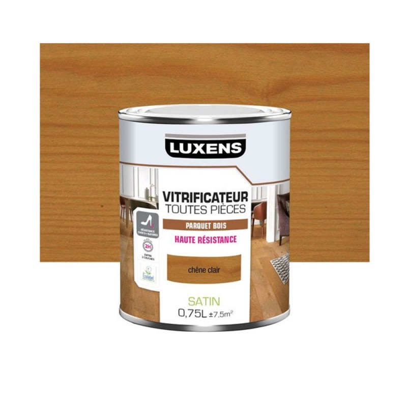 Vitrificateur parquet haute resistance LUXENS