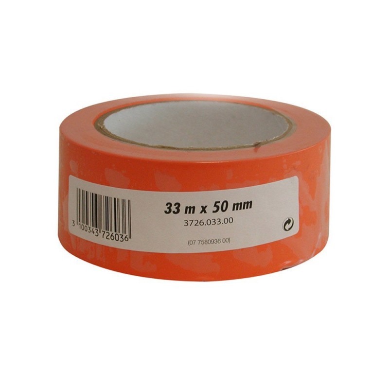 Adhésif de réparation une face L.33 m x l.50 mm orange