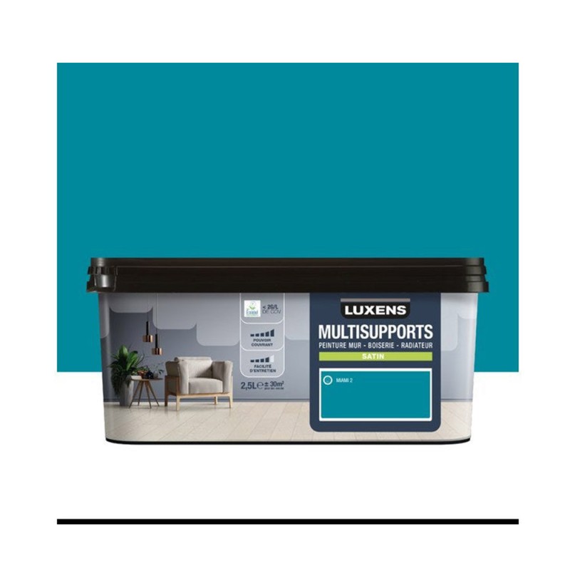 Peinture satiné mur