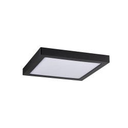 Plafonnier à intensité variable LED-17W-230V noir