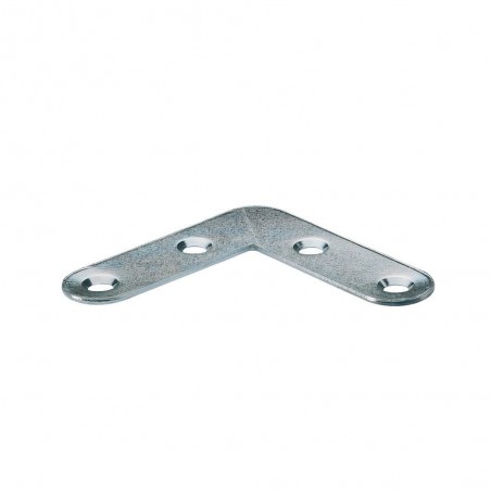 Equerre dassemblage plate acier zinguéL.40 Mm