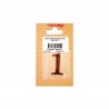 Chiffre 1 en plastique