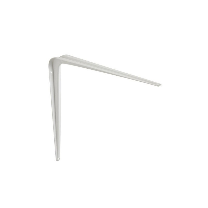 Equerre Normo en acier peint P.35 x H.40 cm blanc