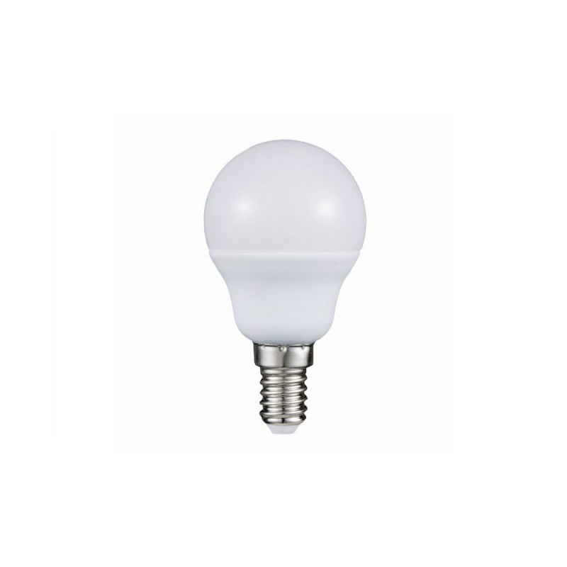 Ampoule led dépoli sphérique E14 470 Lm : 40 W blanc chaud LEXMAN