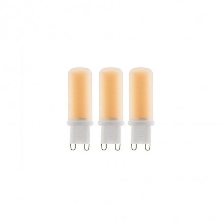 Lot de 3 ampoules led à filament dépoli capsule G9 40 W LEXMAN