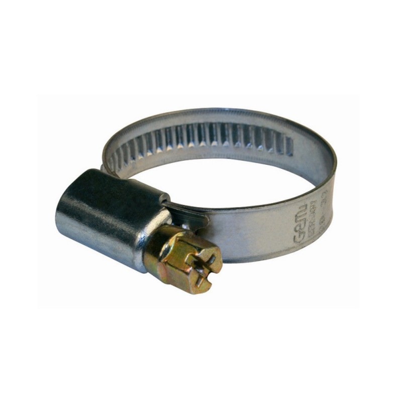 Collier de serrage Inox Largeur 8Mm Diametre Mini 9Mm-Maxi 18Mm 2 Pc