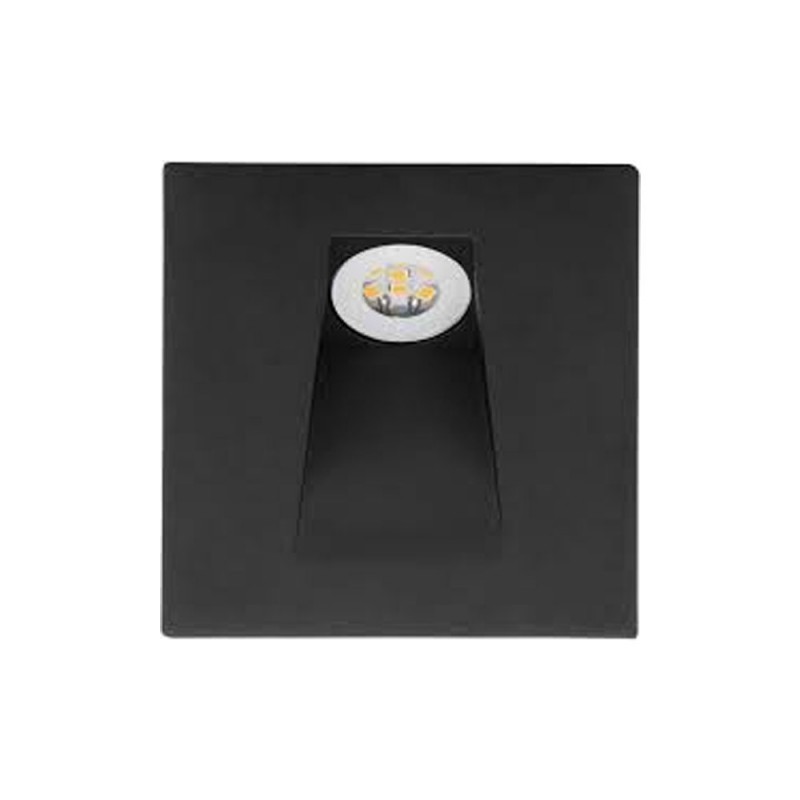 Spot descalier MECINOS led 2W-230V noir