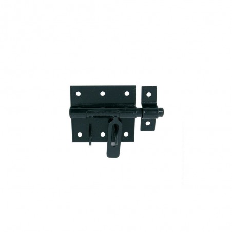 Verrou De Box Porte Cadenas Acier Prépeint H.100 X L.150 X P.25 Mm