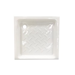 Receveur de douche carré 70X70 porcelaine blanc -  - meilleure qualité