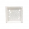 Receveur de douche carré 70X70 porcelaine blanc -  - meilleure qualité