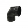 Coude de poêle à bois 90 Diamètre de 150mm