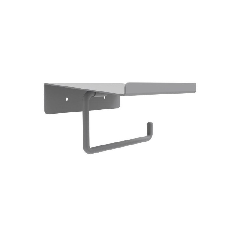 Dérouleur à  papier WC métal avec tablette