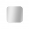 Miroir 40X40 cm coins arrondis bords polis épaisseur 3mm