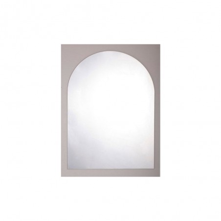 Miroir bords polis arche 80x50 cm