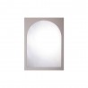 Miroir bords polis arche 80x50 cm