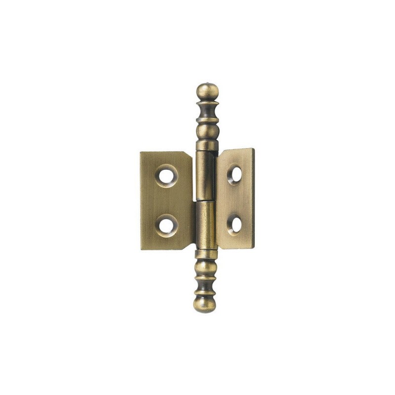 Lot de 2 paumelles acier pour meubleL.50 X L.40 Mm