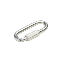 Maillon rapide acier zingué Standers L.58 X L.27 X Ep.6 Mm