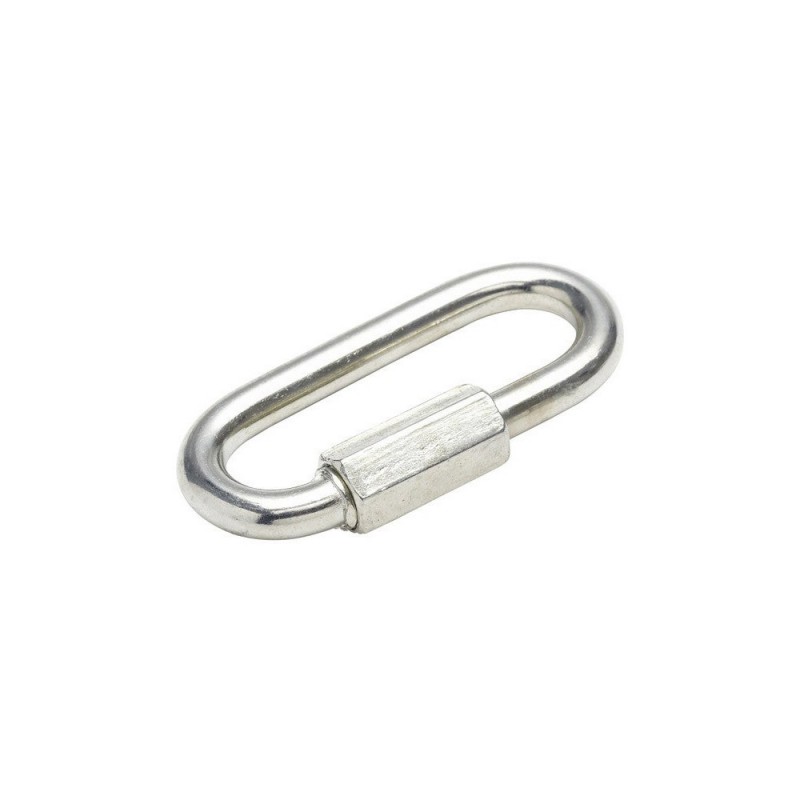 Maillon rapide acier zingué Standers L.58 X L.27 X Ep.6 Mm