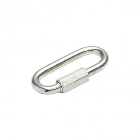 Maillon rapide acier zingué Standers L.58 X L.27 X Ep.6 Mm