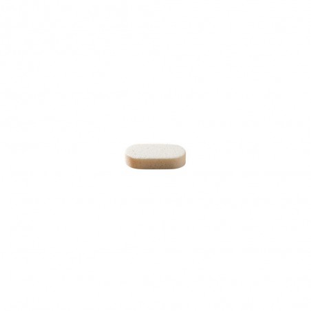 Lot de 20 mousses amortisseur adhésif blanc 8x16mm