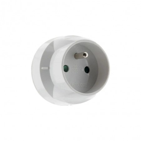 Adaptateur M 20A en F 16A blanc