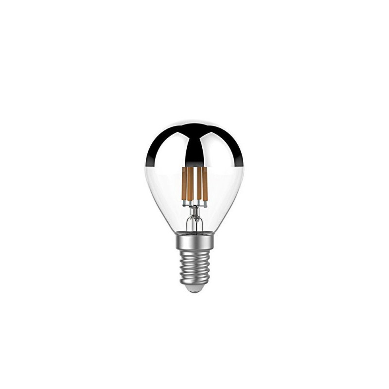 Ampoule led sphérique e14 25 w 250 lm 2700 k argent