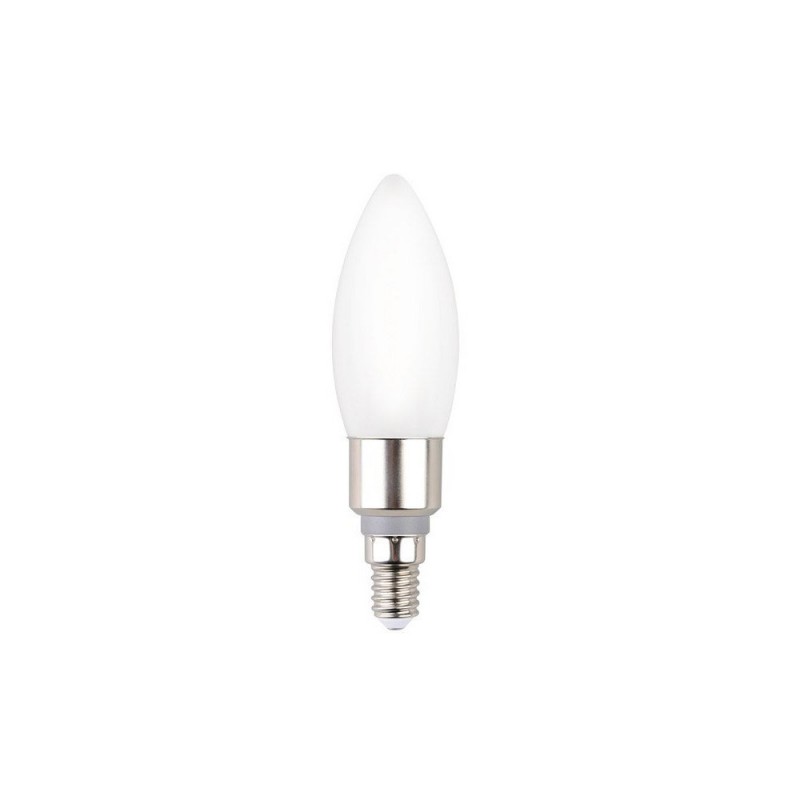 Ampoule led à filament opaline flamme E14 40 W LEXMAN