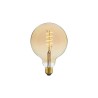 Ampoule décorative led à  filament ambré globe 125 mm E27 35 W
