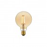 Ampoule ledE27 Globe 95 ambrée 40W
