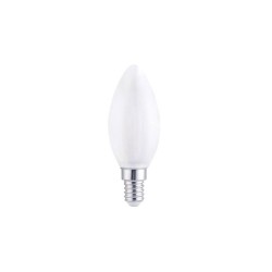 Ampoule led à filament blanc flamme E14 60 W LEXMAN