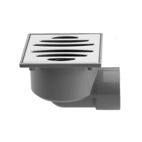 Siphon de douche à litalienne 100X100 inox