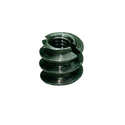 Lot de 8 manchons à visser acierbrut L.8 Mm