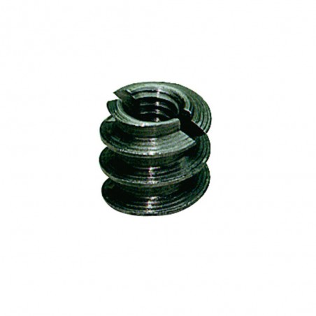 Lot de 8 manchons à visser acierbrut L.8 Mm