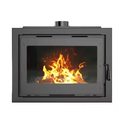 Poêle à bois R1803A - 980X6312X829mm sortie D150mm