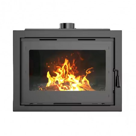 Poêle à bois R1803A - 980X6312X829mm sortie D150mm