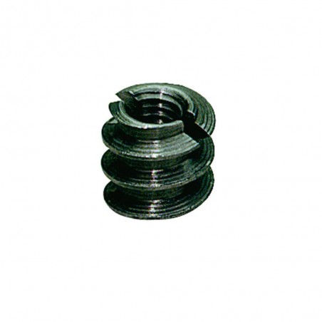 Lot de 8 manchons à visser acier Brut L.12 Mm