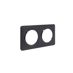 Plaque 2P lumia noir