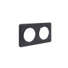 Plaque 2P lumia noir